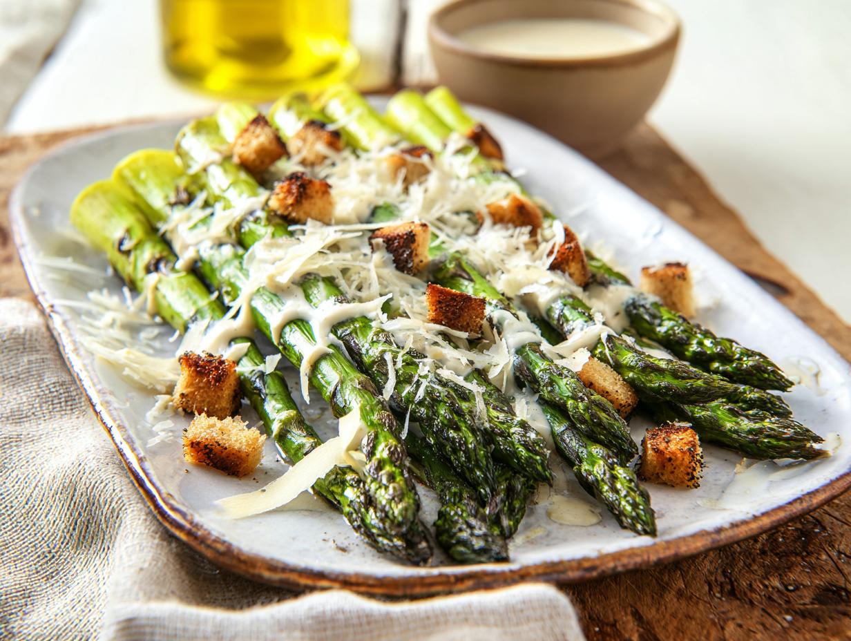 Caesar Grilled Asparagus