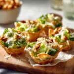 Caesar Salad Wonton Cups: 17-Minute Crispy Perfection 4 Caesar Salad Wonton Cups