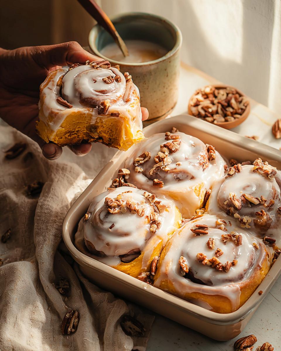 Candied Sweet Potato Cinnamon Rolls: 1 Ultimate Recipe 3 Candied Sweet Potato Cinnamon Rolls - detail 1