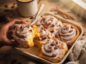 Home 7 Candied Sweet Potato Cinnamon Rolls