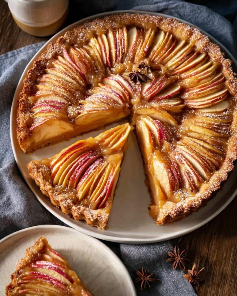 Flaky Caramel Apple Tart in 30 Minutes 3 Caramel Apple Tart