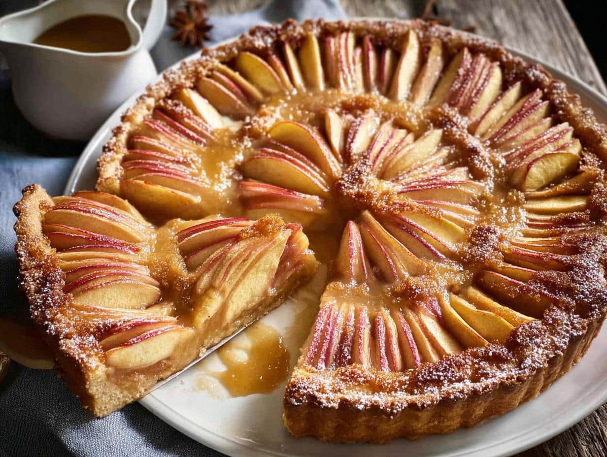 Caramel Apple Tart