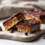 Irresistible 3-Layer Caramel Crunch Bars 4 Caramel Crunch Bars