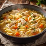 Chicken Noddle Soup: Quick 40-Minute Healing 4 Chicken Noddle soup