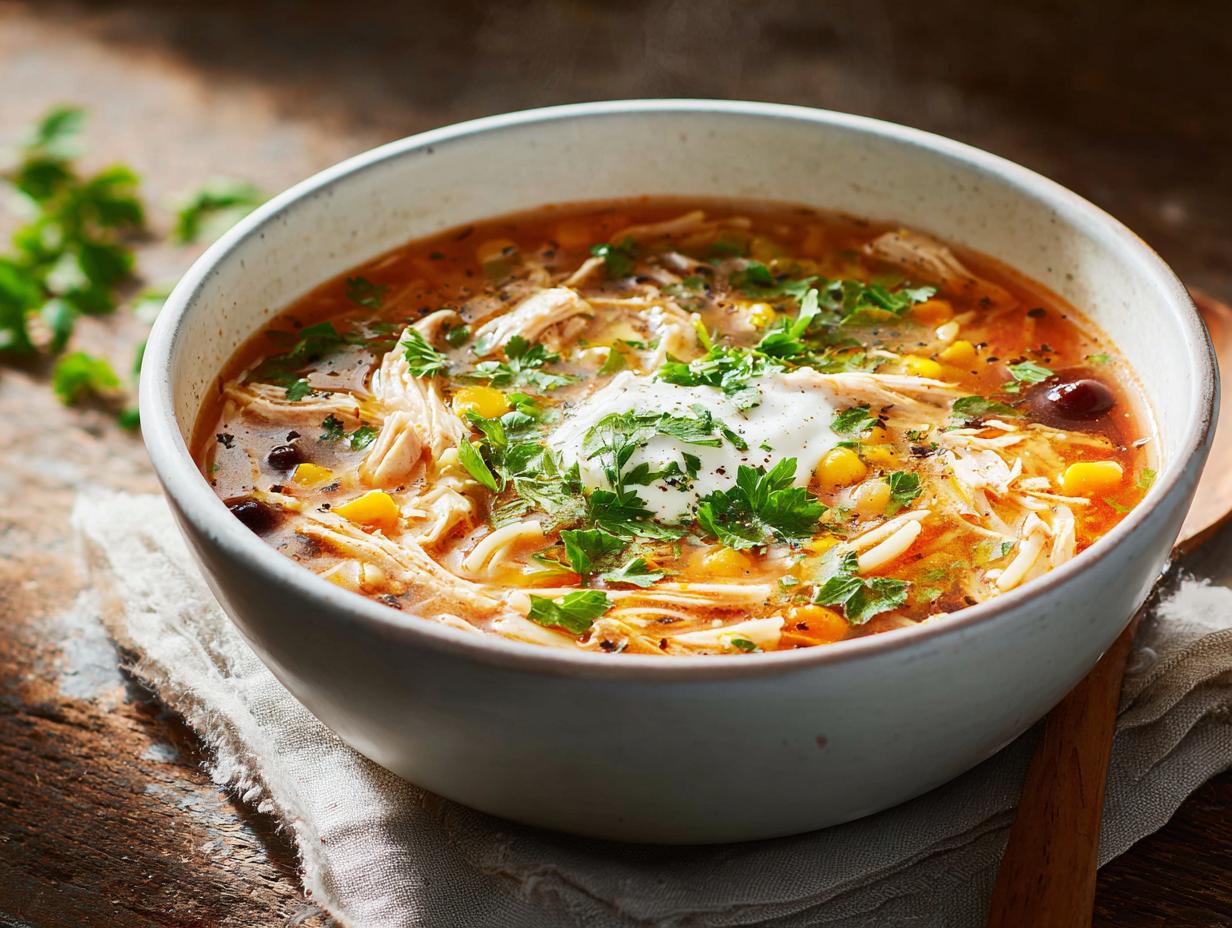 Chicken noodle soup