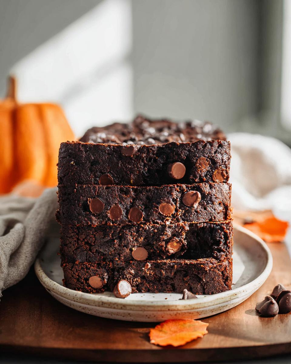 Chocolate Pumpkin Avocado Bread: Perfectly Moist 5 Days 3 Chocolate Pumpkin Avocado Bread - detail 1