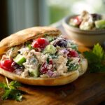 Irresistible 30-Min Chopped Greek Chicken Sandwich 4 Chopped Greek Chicken Sandwich