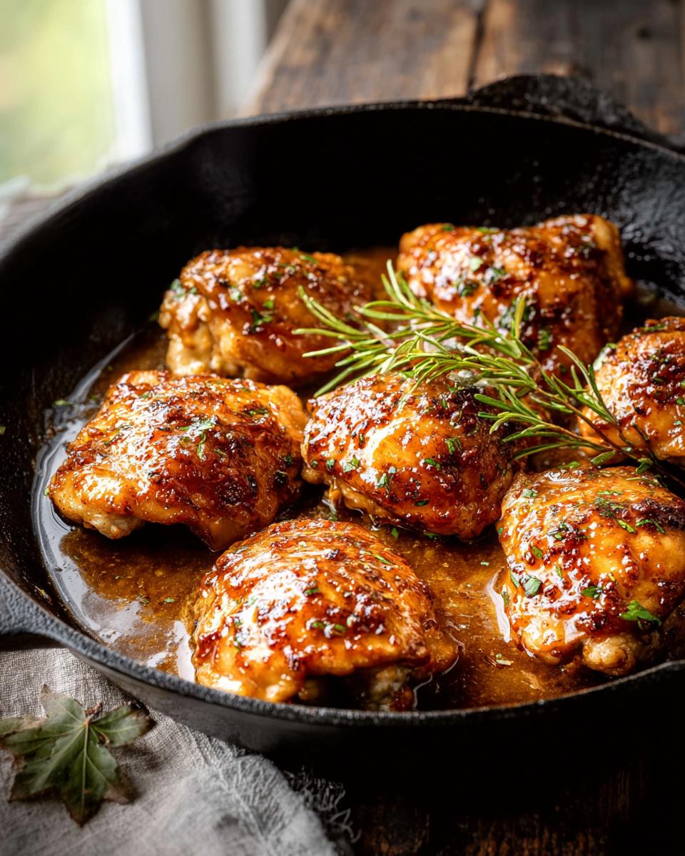 Cider Glazed Chicken Thighs: 40-Min Weeknight Miracle 3 Cider Glazed Chicken Thighs - detail 1