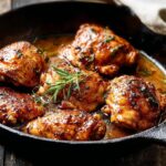 Cider Glazed Chicken Thighs: 40-Min Weeknight Miracle 4 Cider Glazed Chicken Thighs