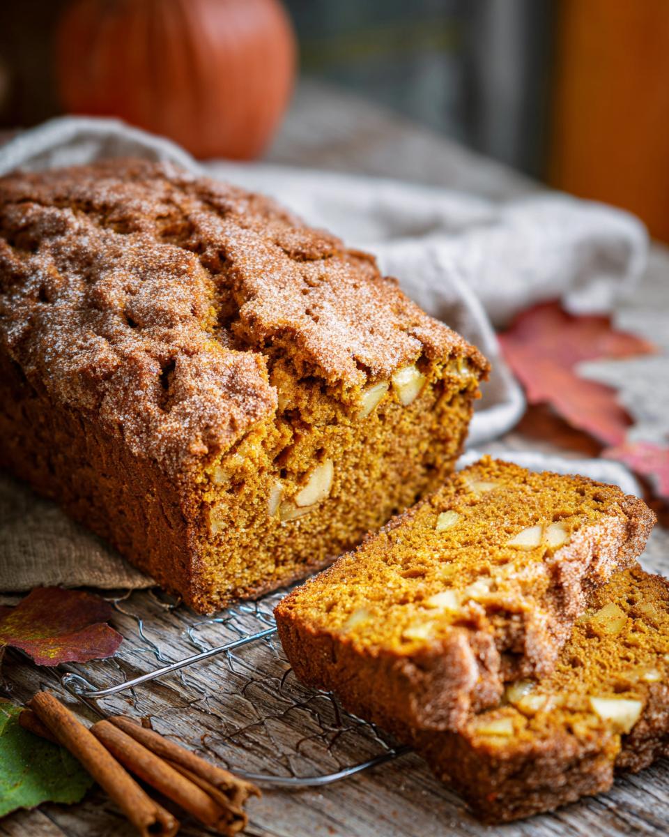 Cinnamon Apple Pumpkin Bread Best 1-Bowl Recipe 3 Cinnamon Apple Pumpkin Bread - detail 1