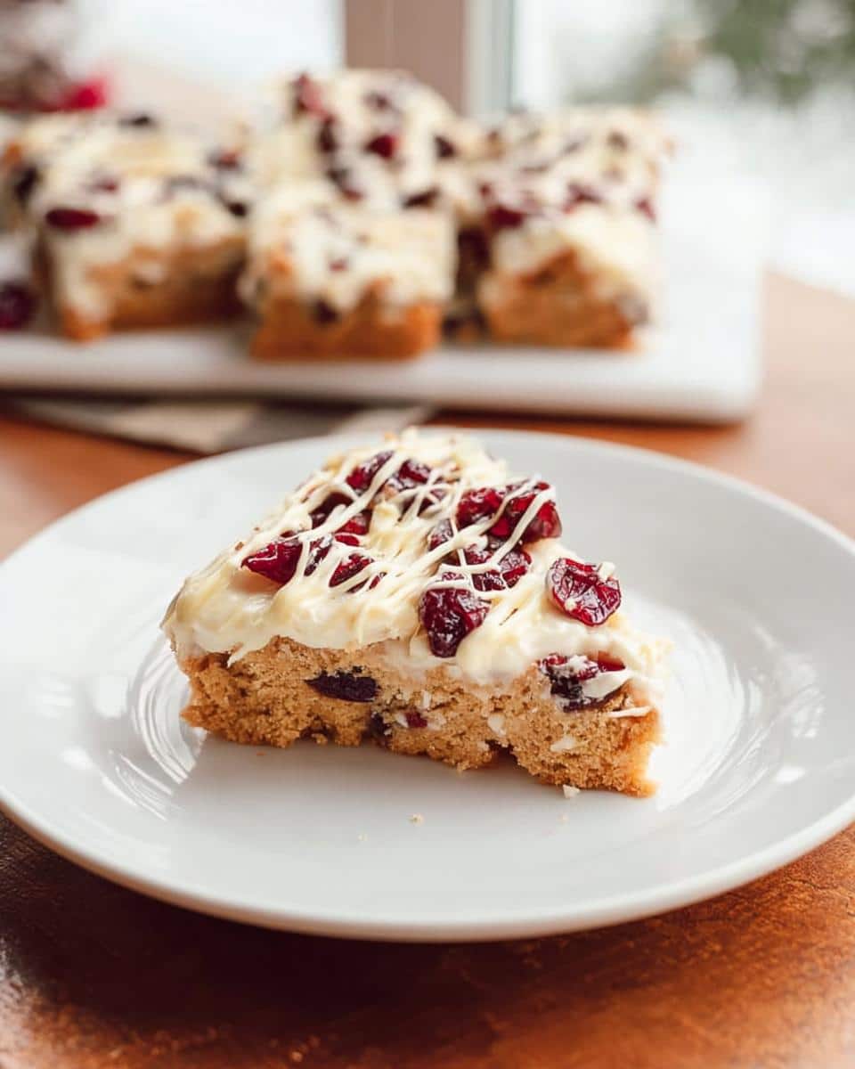 Copycat Starbucks Cranberry Bliss Bars Bliss 3 Copycat Starbucks Cranberry Bliss Bars - detail 1