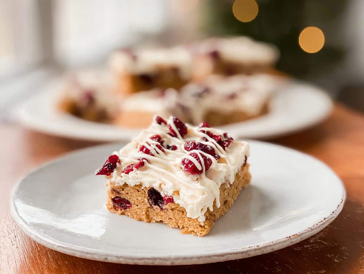 Home 15 Copycat Starbucks Cranberry Bliss Bars