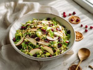 Home 6 Cranberry Apple Brussels Sprouts Salad
