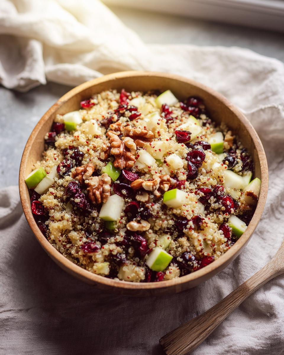 Cranberry Apple Quinoa Salad: 35-Minute Delight 3 Cranberry Apple Quinoa Salad - detail 1