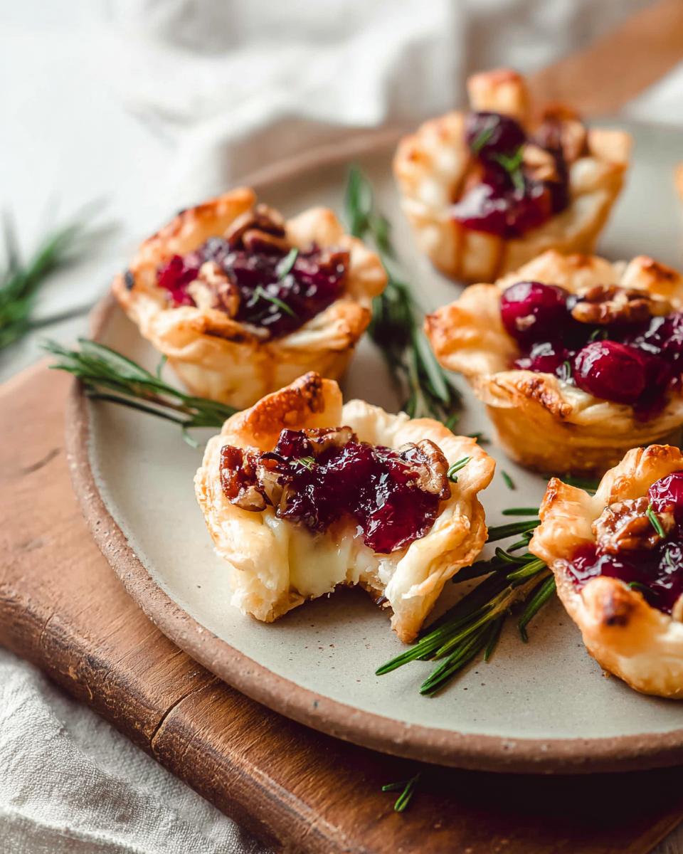 Cranberry Brie Bites - detail 1