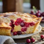 Cranberry Custard Pie: 1 Silky, Tangy Delight 4 Cranberry Custard Pie