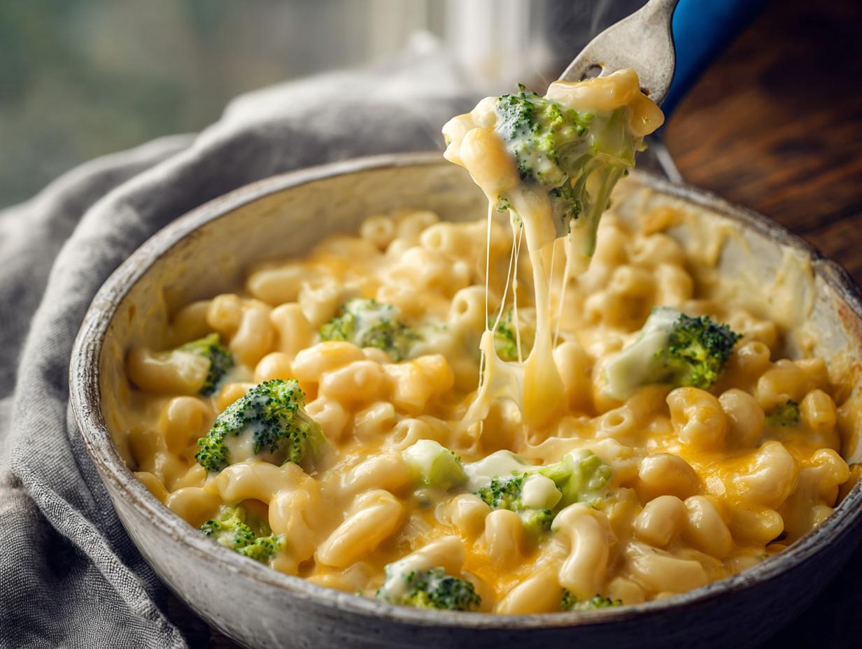 Creamy Broccoli Mac and Cheese