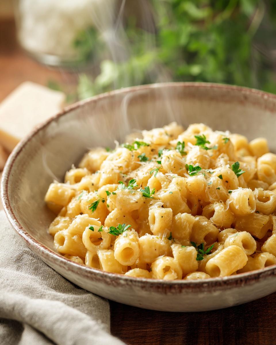 Irresistible 20-Minute Creamy Garlicky Alfredo Ditalini 3 Creamy Garlicky Alfredo Ditalini - detail 1