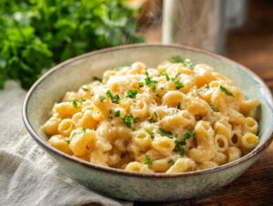 Home 7 Creamy Garlicky Alfredo Ditalini