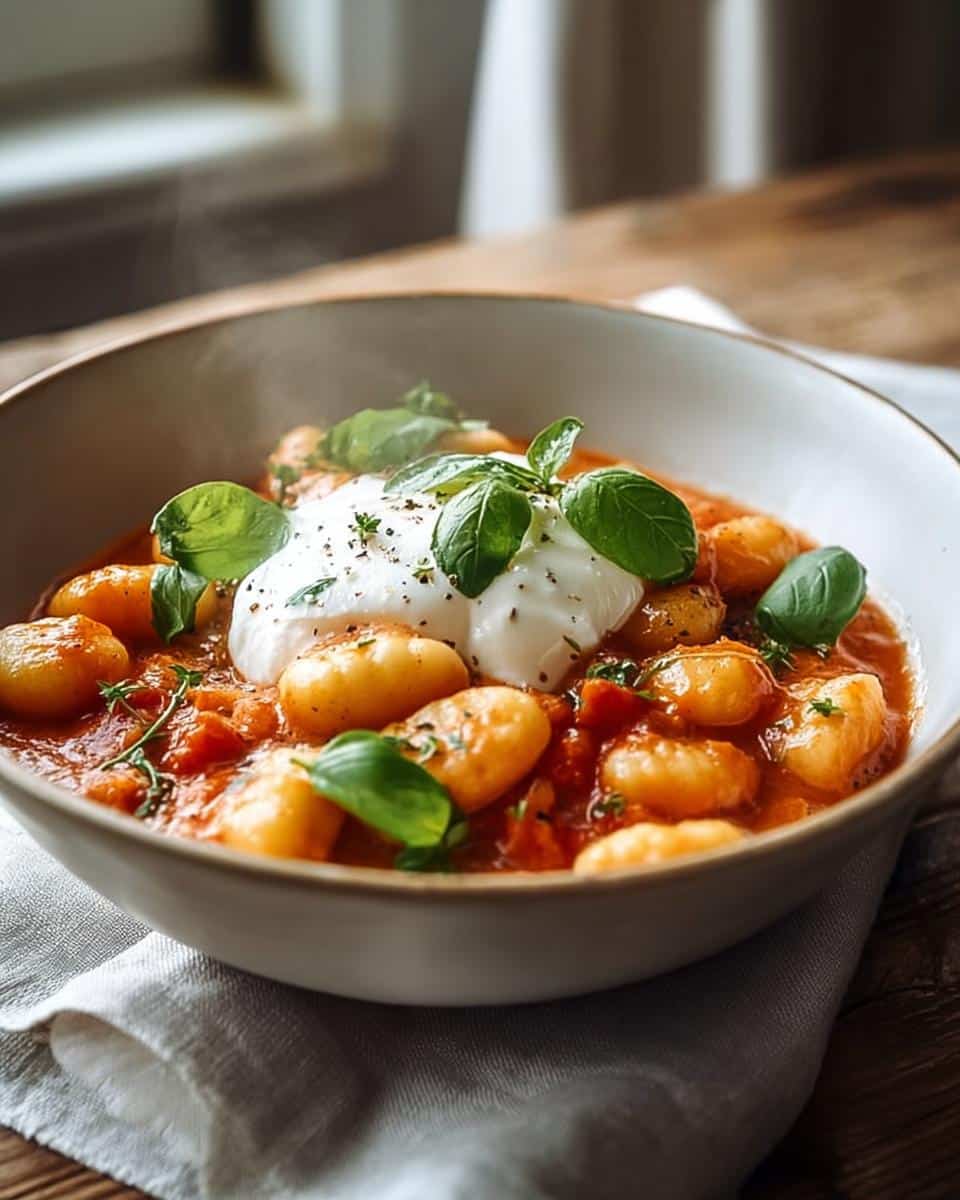Creamy Tomato Gnocchi with Burrata 20-Minute Perfect Comfort 3 Creamy Tomato Gnocchi with Burrata - detail 1