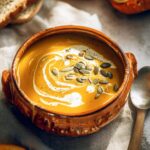 Creamy Vegan Pumpkin Soup Ready in 35 Minutes 4 Creamy Vegan Pumpkin Soup