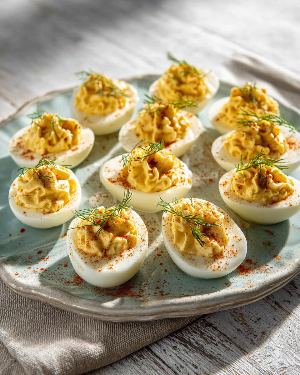 Easy Classic Deviled Eggs with 6 Ingredients 3 Deviled Eggs - detail 1