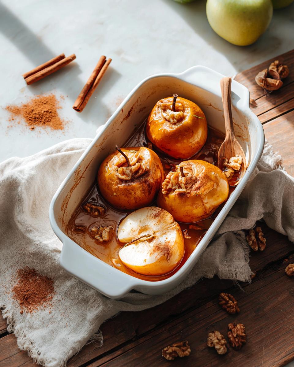 Easy Baked Cinnamon Apples - detail 1