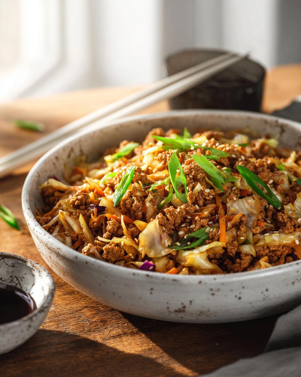 Egg Roll in a Bowl Ready in 25 Minutes 3 Egg Roll in a Bowl - detail 1
