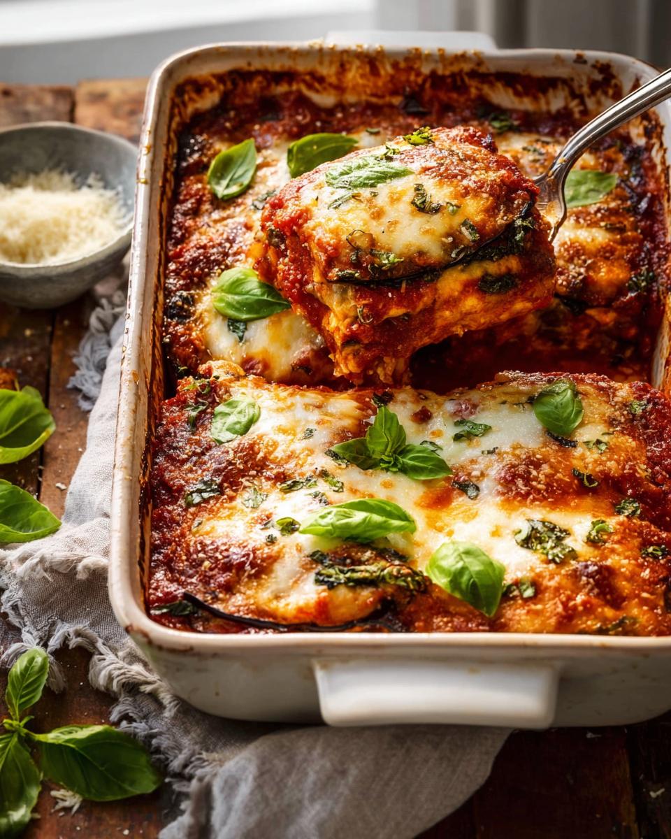 Baked Eggplant Parmesan 3 Easy Tips 3 Eggplant Parmesan - detail 1