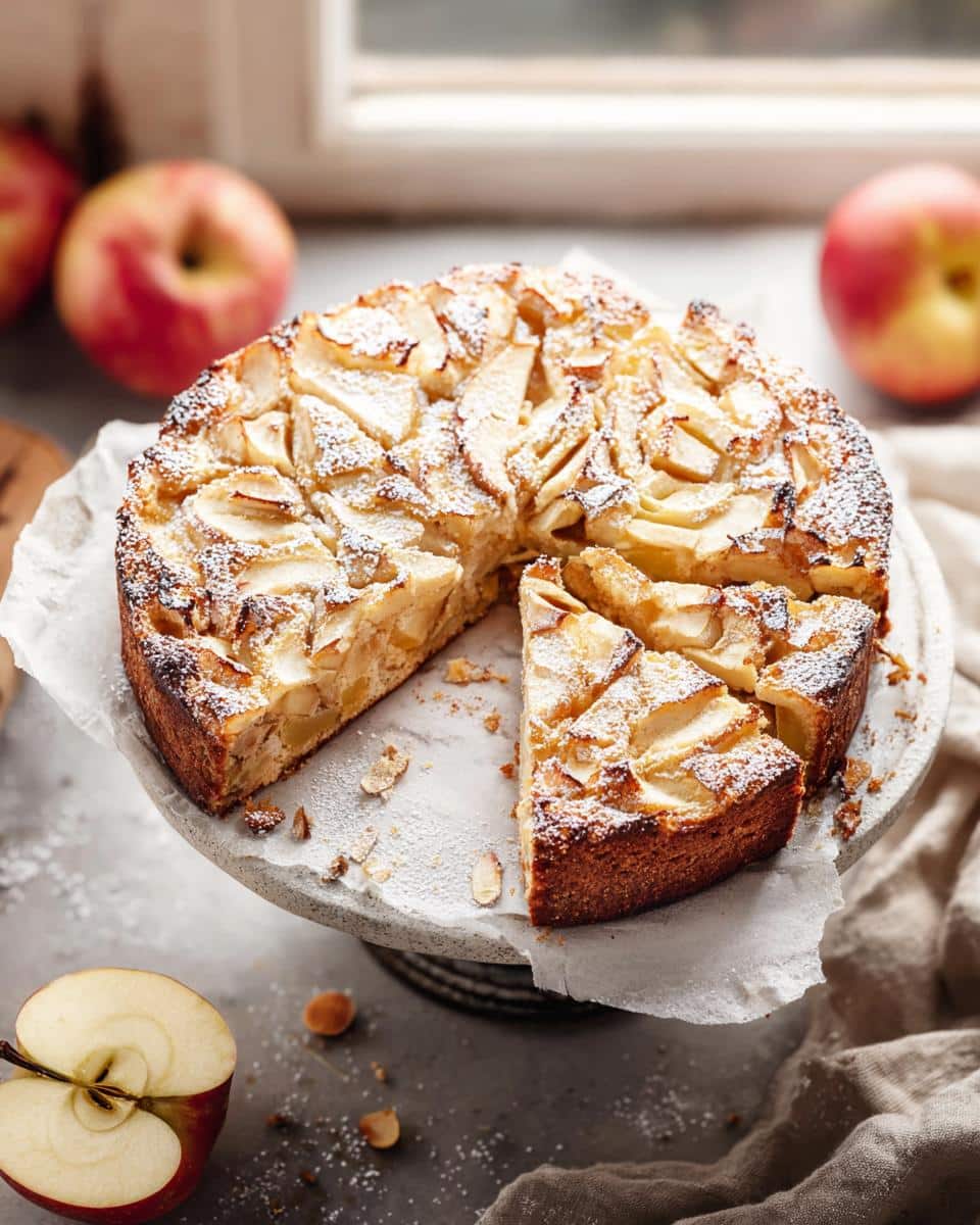 French Apple Cake: 1 Bowl, Perfectly Moist 3 French Apple Cake - detail 1