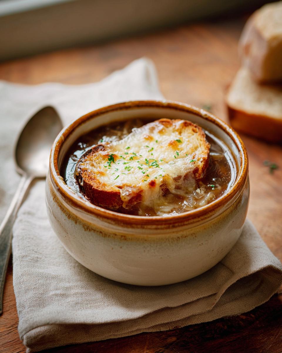 French Onion Soup - detail 1