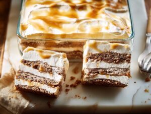 Home 4 Gingersnap Apple Icebox Cake