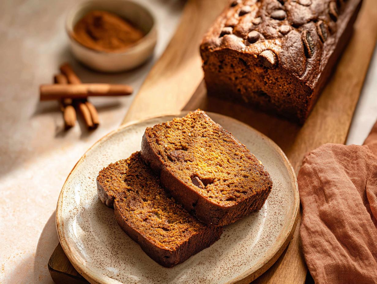 Gluten-Free Pumpkin Banana Bread