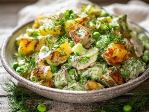 Home 11 Green Crispy Potato Salad