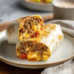 Hearty 25-Minute Ground Beef Breakfast Burrito 4 Ground Beef Breakfast Burrito