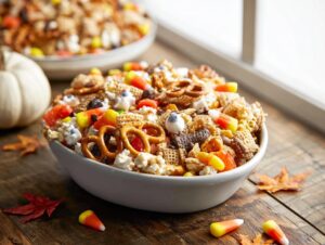 Home 4 Halloween Chex mix