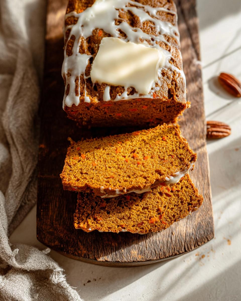 Healthy Pumpkin Carrot Breakfast Bread - Perfectly Moist 45 Min 3 Healthy Pumpkin Carrot Breakfast Bread - detail 1
