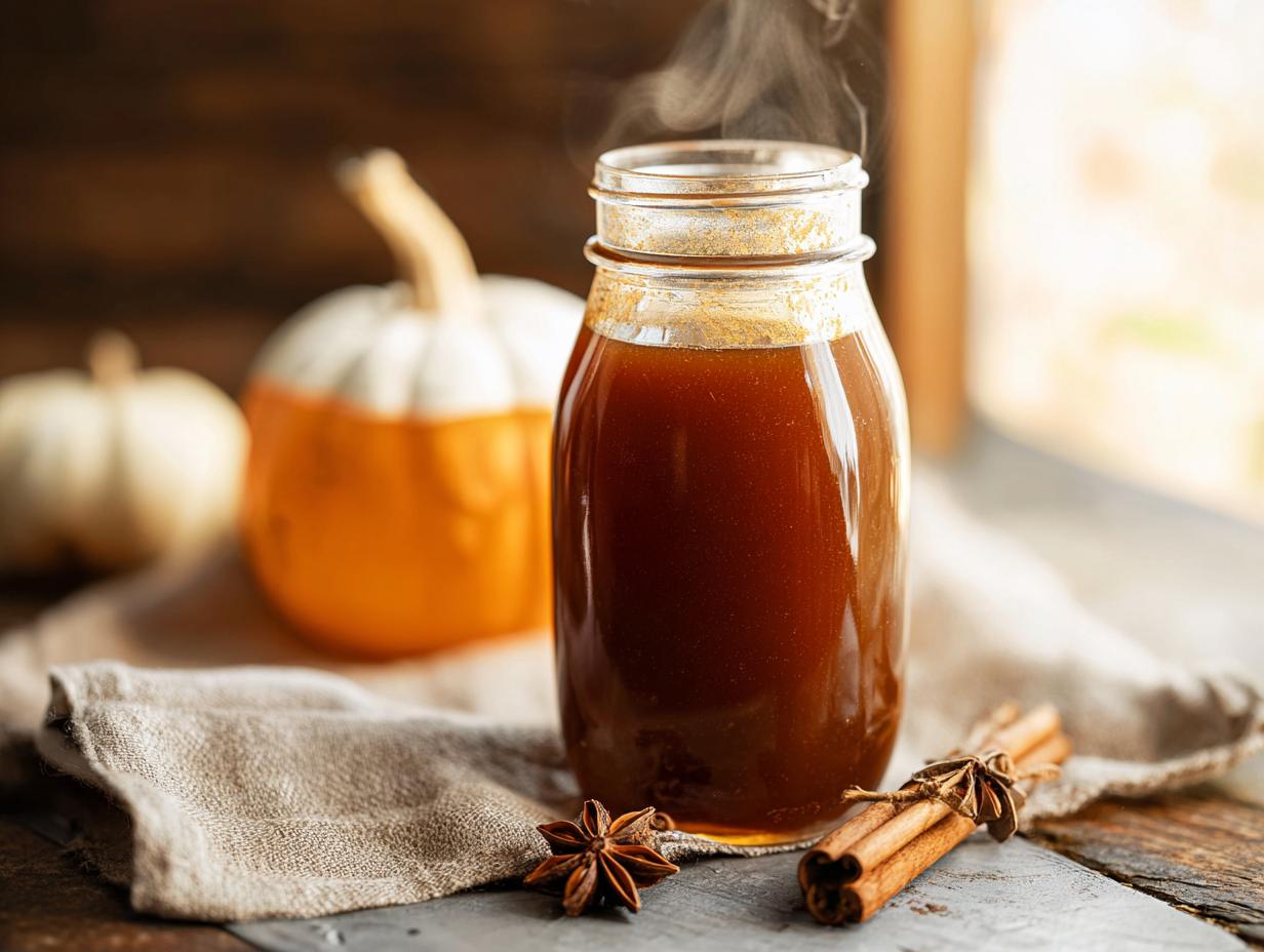 Homemade Pumpkin Spice Syrup