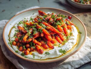 Home 5 Honey Harissa Carrots With Whipped Feta