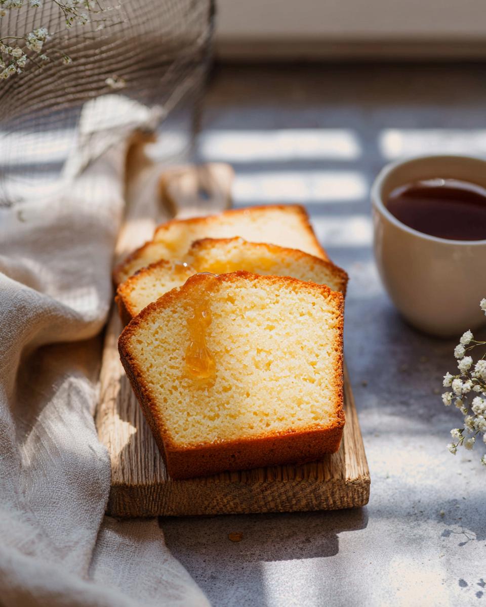 Honey Tea Cake Loaf - detail 1