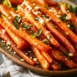 Hot Honey Parmesan Carrots Delight