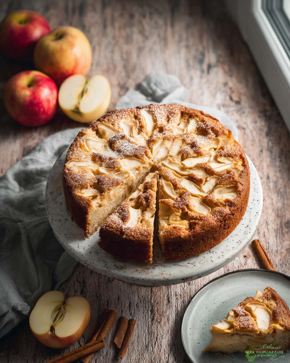 Italian Apple Cake - detail 1