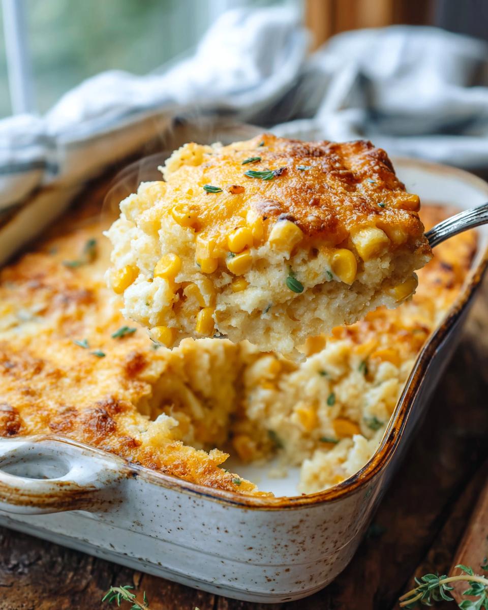 Jiffy Corn Casserole 5-Minute Bliss 3 Jiffy corn casserole - detail 1