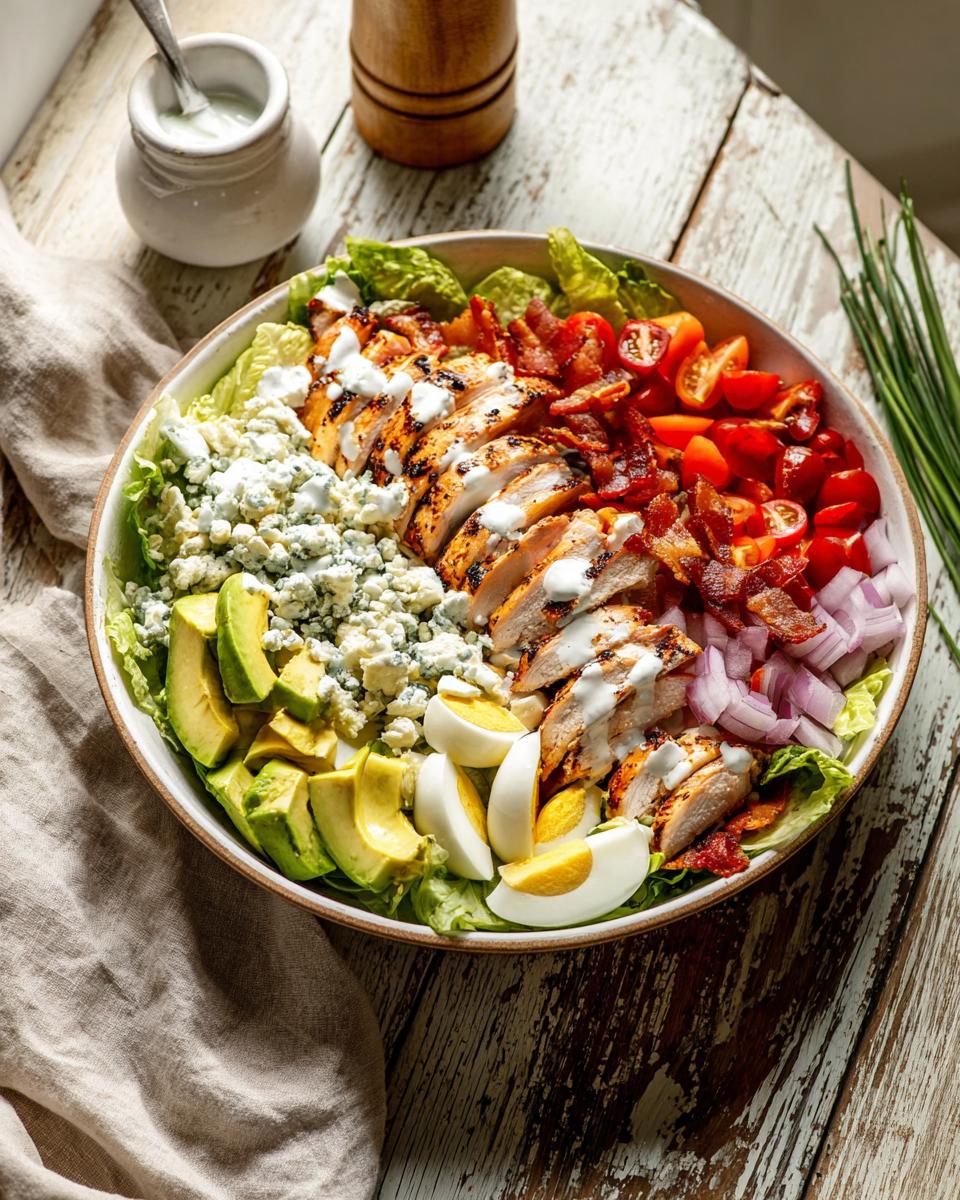 Keto Cobb Salad: Perfect 44g Protein Meal 3 Keto Cobb Salad - detail 1