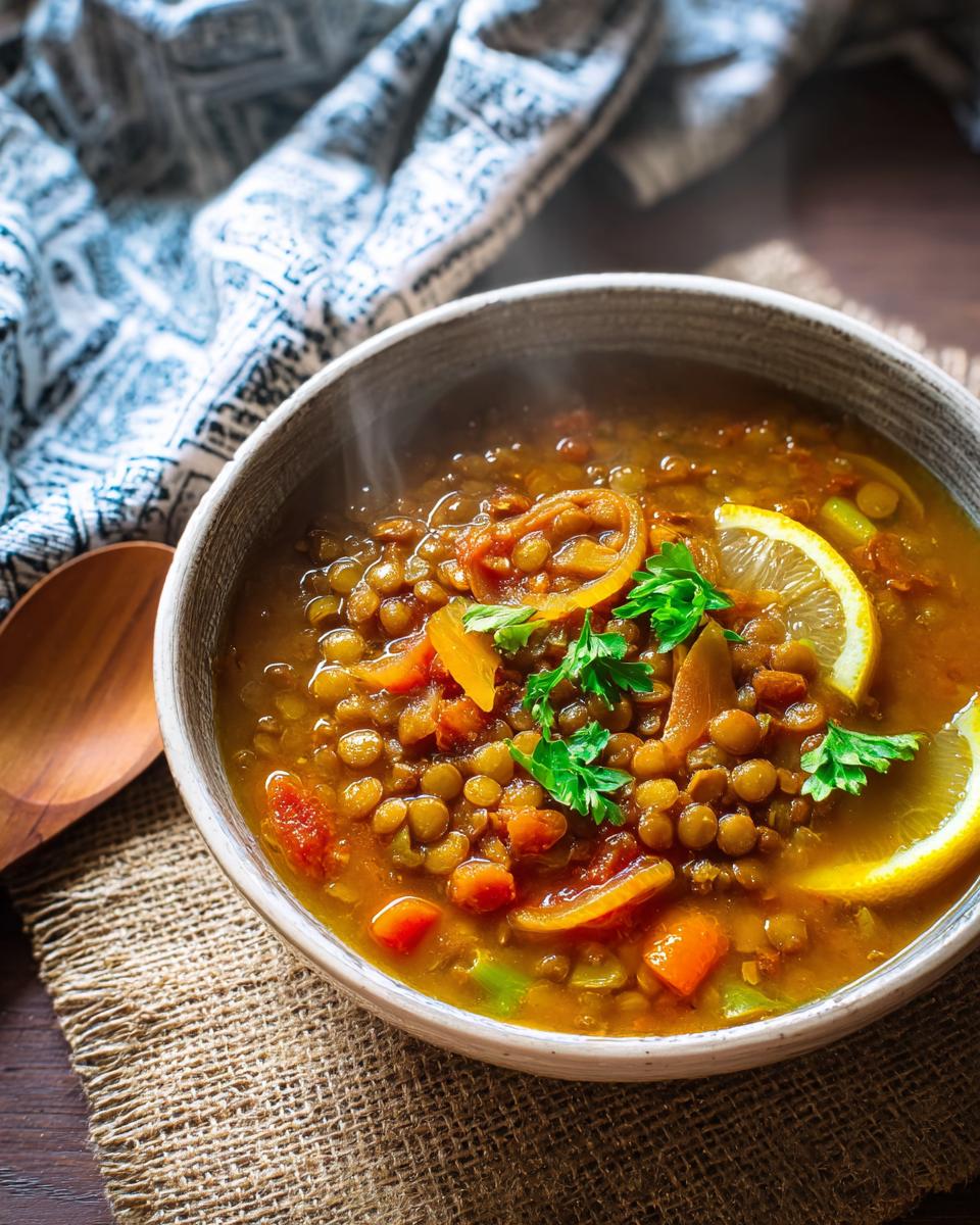 LENTIL SOUP - detail 1