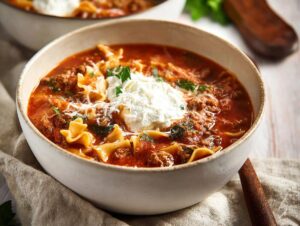 Home 9 Lasagna Soup