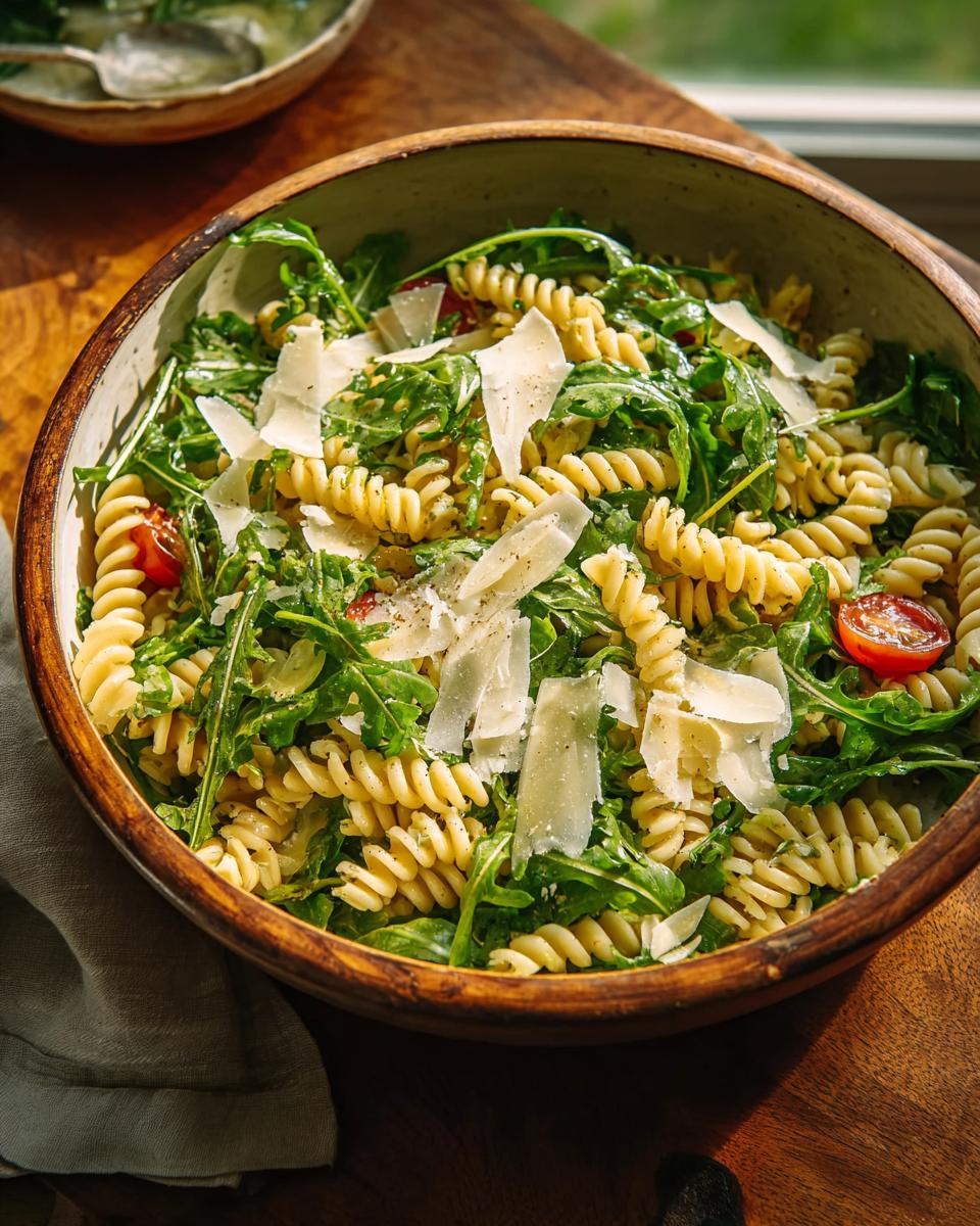 Lemon Arugula Pasta Salad Perfect in 25 Minutes 3 Lemon Arugula Pasta Salad - detail 1