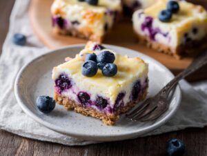 Home 10 Lemon-Blueberry Cheesecake Bars