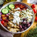 Low Carb Greek Chicken Bowls in 30 Minutes 4 Low Carb Greek Chicken Bowls