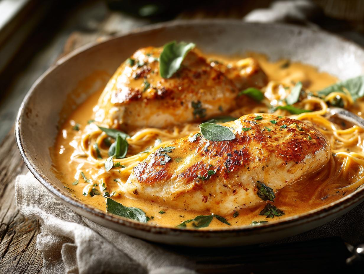 Marry Me Pumpkin Chicken